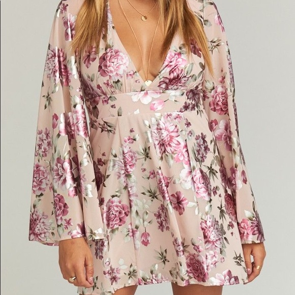 🤩Stunning SMYM Athena Minidress in Petal to the Metal, Like new, size medium - Picture 2 of 7